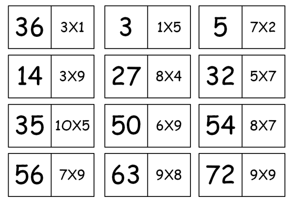 Jogos de Matemática- Labirinto da Tabuada